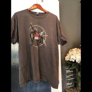 2XL men’s gray U2 360 concert T-shirt